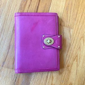 Coach leather Agenda